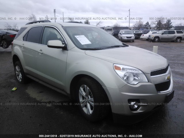 2GNALCEK9E6369680 - 2014 CHEVROLET EQUINOX LT BEIGE photo 1