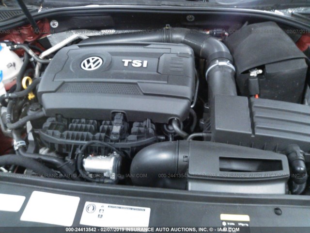 1VWDT7A37HC036995 - 2017 VOLKSWAGEN PASSAT R-LINE Qırmızı foto 10