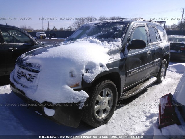 1GKDT13S142322575 - 2004 GMC ENVOY GRAY photo 2