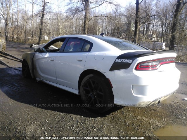 2C3CDXCT5HH620340 - 2017 DODGE CHARGER R/T WHITE photo 3