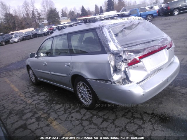 4S3BH625747303979 - 2004 SUBARU LEGACY L SPECIAL SILVER photo 3