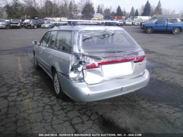 4S3BH625747303979 - 2004 SUBARU LEGACY L SPECIAL SILVER photo 6