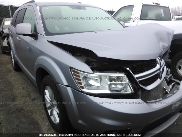 3C4PDCBG4FT658401 - 2015 DODGE JOURNEY SXT GRAY photo 1