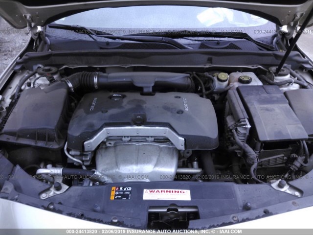 1G11B5SA7DF190280 - 2013 CHEVROLET MALIBU LS GOLD photo 10