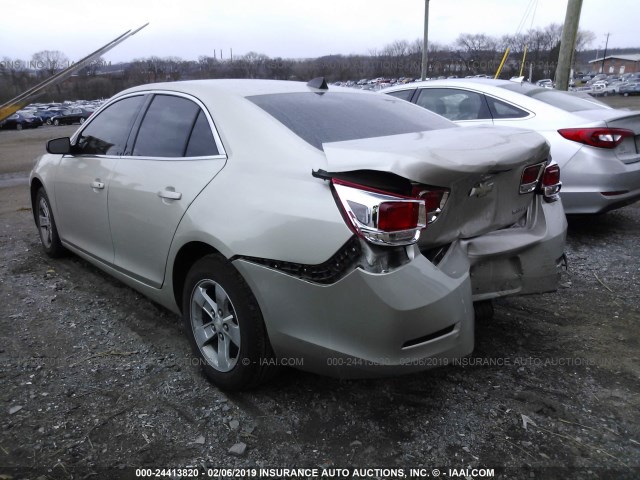 1G11B5SA7DF190280 - 2013 CHEVROLET MALIBU LS GOLD photo 3