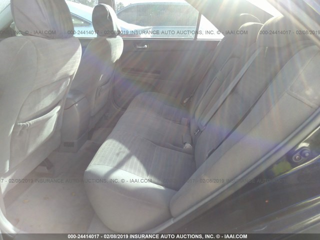 4T1BE32K35U034522 - 2005 TOYOTA CAMRY LE/XLE/SE BLACK photo 8