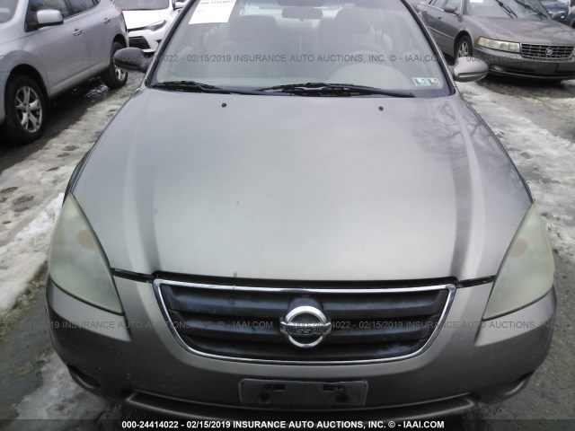 1N4BL11D32C170173 - 2002 NISSAN ALTIMA SE GRAY photo 6