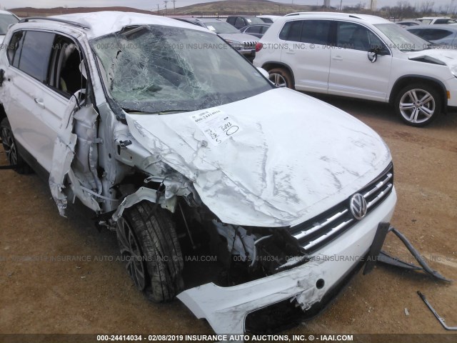 3VV3B7AX0KM029916 - 2019 VOLKSWAGEN TIGUAN SE/SEL WHITE photo 6