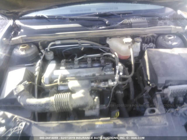 1G1ZS58F67F232674 - 2007 CHEVROLET MALIBU LS Dark Blue photo 10