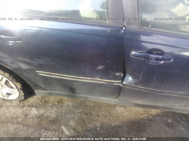 1G1ZS58F67F232674 - 2007 CHEVROLET MALIBU LS Dark Blue photo 6