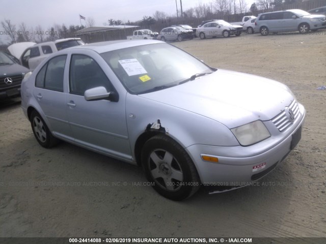 3VWSP69M92M183473 - 2002 VOLKSWAGEN JETTA GLS TDI SILVER photo 1