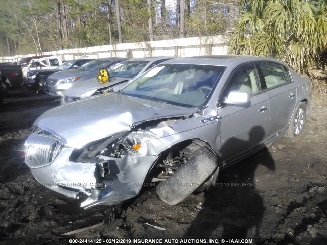 1G4HJ5EM1BU126769 - 2011 BUICK LUCERNE CXL SILVER photo 2