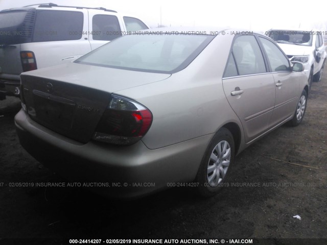 4T1BE32KX6U107676 - 2006 TOYOTA CAMRY LE/XLE/SE GOLD photo 4