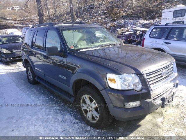 1FMEU73E86UA92319 - 2006 FORD EXPLORER XLT BROWN photo 1