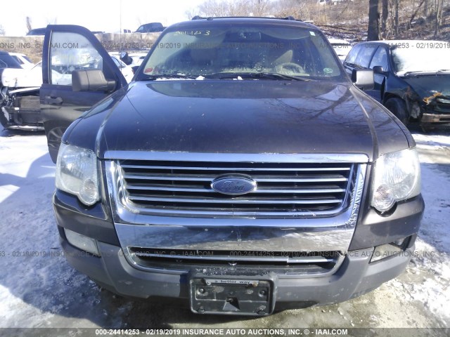 1FMEU73E86UA92319 - 2006 FORD EXPLORER XLT BROWN photo 6