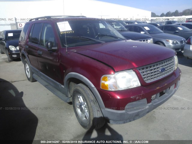 1FMZU73K53UC43667 - 2003 FORD EXPLORER XLT/XLT SPORT/NBX RED photo 1