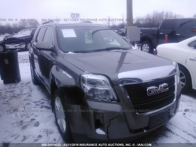 2CTALSEC8B6450035 - 2011 GMC TERRAIN SLE GRAY photo 6