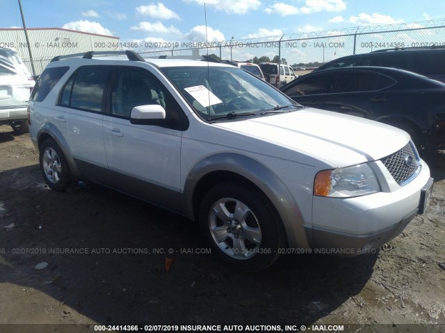 1FMDK02185GA09122 - 2005 FORD FREESTYLE SEL WHITE photo 1