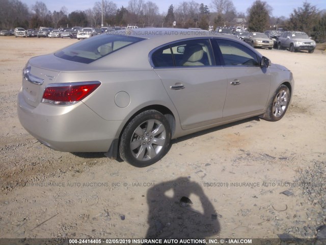 1G4GE5EV0AF196680 - 2010 BUICK LACROSSE CXS GOLD photo 4