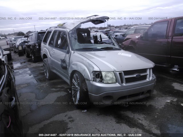 1FMYU60E32UC55951 - 2002 FORD EXPLORER SPORT SILVER photo 1