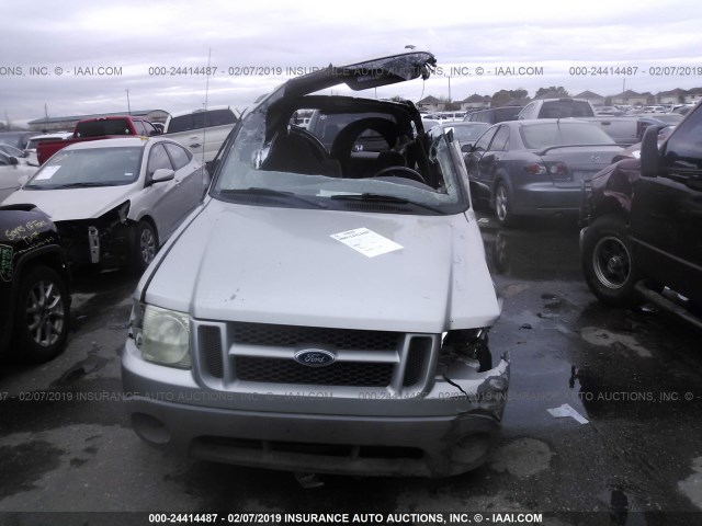 1FMYU60E32UC55951 - 2002 FORD EXPLORER SPORT SILVER photo 6