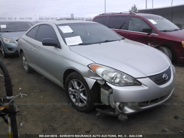 4T1CE38PX6U751069 - 2006 TOYOTA CAMRY SOLARA SE/SLE SILVER photo 1