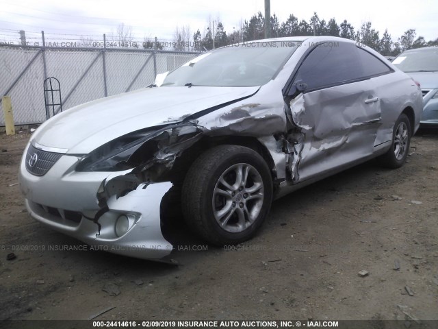 4T1CE38PX6U751069 - 2006 TOYOTA CAMRY SOLARA SE/SLE SILVER photo 6