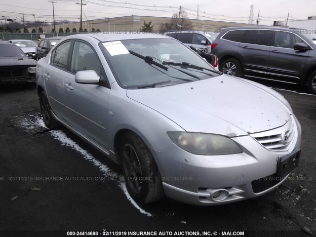 JM1BK323241197619 - 2004 MAZDA 3 S SILVER photo 1