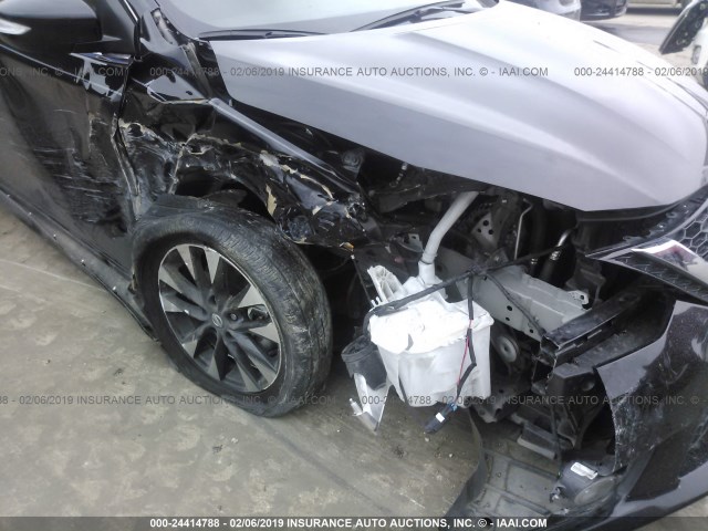 3N1AB7AP7HY369882 - 2017 NISSAN SENTRA S/SV/SR/SL შავი ფოტო 6