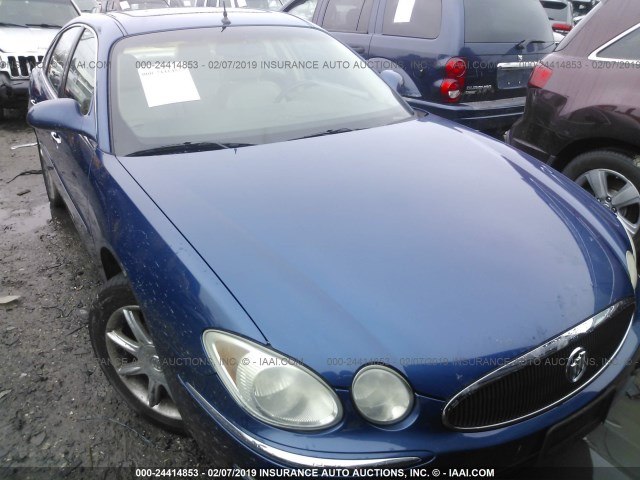 2G4WE567151191240 - 2005 BUICK LACROSSE CXS BLUE photo 6