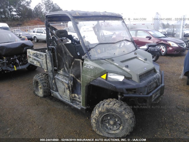 3NSRTE872JG435692 - 2018 POLARIS RANGER XP 900 EPS GREEN photo 1