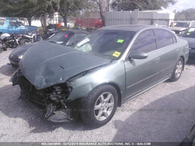 1N4AL11D85C235552 - 2005 NISSAN ALTIMA S/SL GREEN photo 2