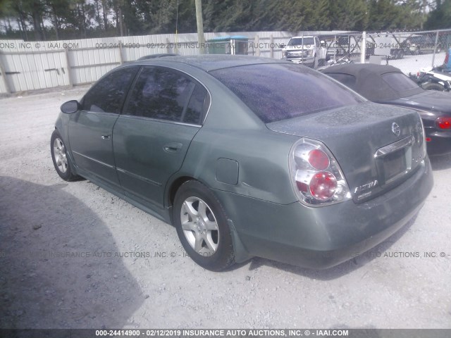 1N4AL11D85C235552 - 2005 NISSAN ALTIMA S/SL GREEN photo 3