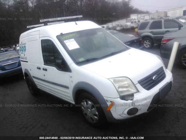 NM0LS7BN5AT022601 - 2010 FORD TRANSIT CONNECT XLT WHITE photo 1