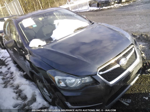 JF1GPAA66G8273237 - 2016 SUBARU IMPREZA GRAY photo 1