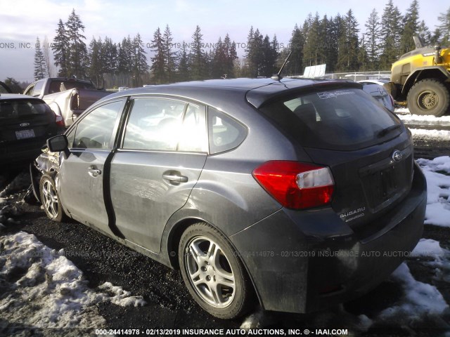 JF1GPAA66G8273237 - 2016 SUBARU IMPREZA GRAY photo 3