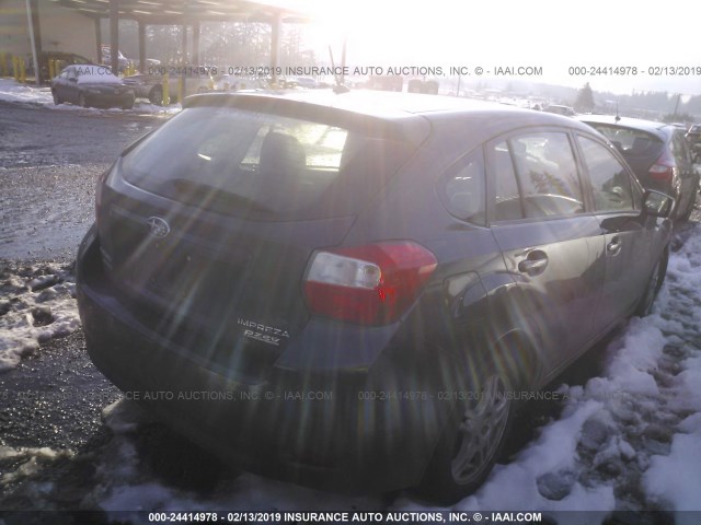 JF1GPAA66G8273237 - 2016 SUBARU IMPREZA GRAY photo 4