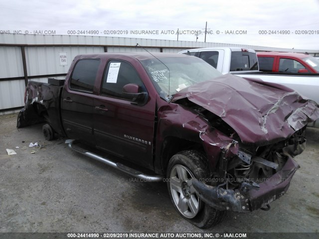 3GCEK33M89G138717 - 2009 CHEVROLET SILVERADO K1500 LTZ MAROON photo 1