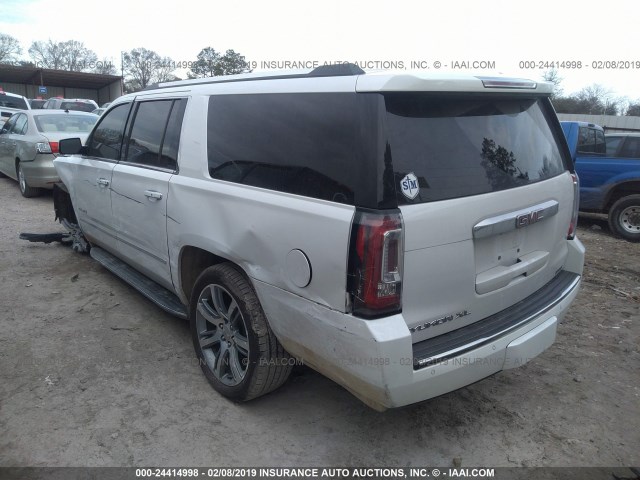 1GKS1HKJ8GR184527 - 2016 GMC YUKON XL DENALI 白色 照片 3