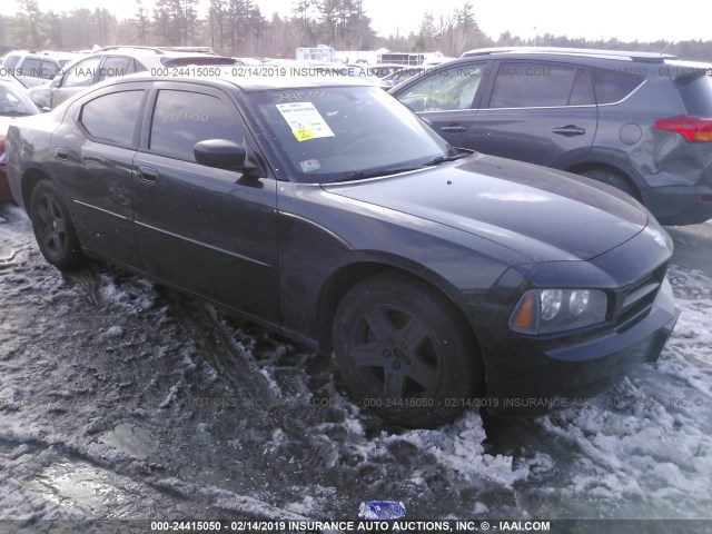 2B3KA43RX7H865282 - 2007 DODGE CHARGER SE/SXT BLACK photo 1