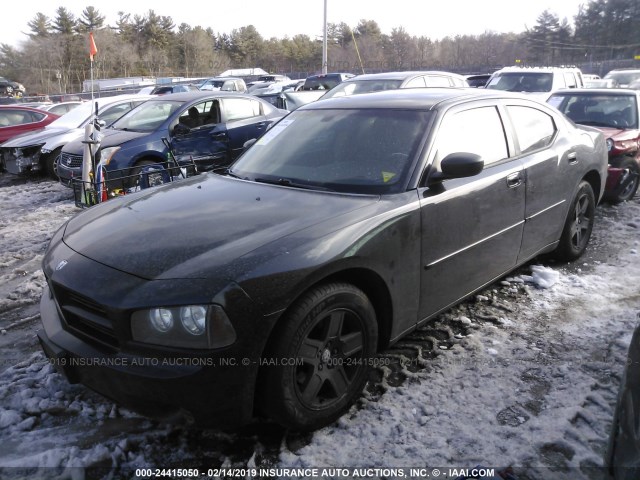 2B3KA43RX7H865282 - 2007 DODGE CHARGER SE/SXT BLACK photo 2