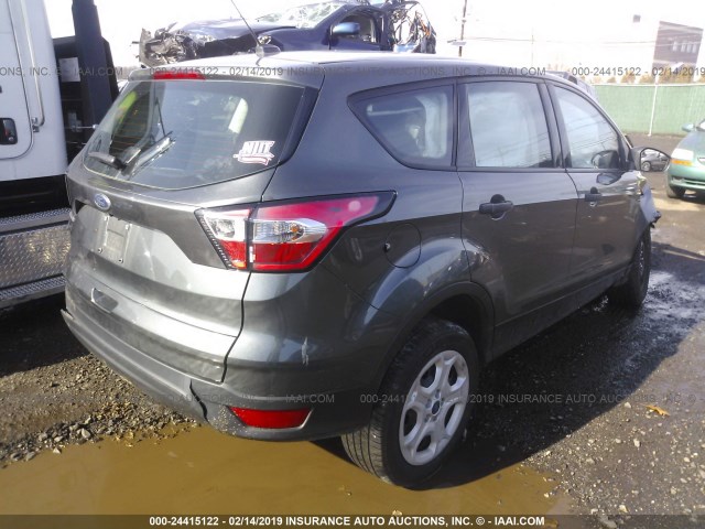 1FMCU0F77HUB94158 - 2017 FORD ESCAPE S GRAY photo 4