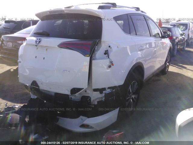 JTMWFREV5JD120811 - 2018 TOYOTA RAV4 ADVENTURE/XLE WHITE photo 4