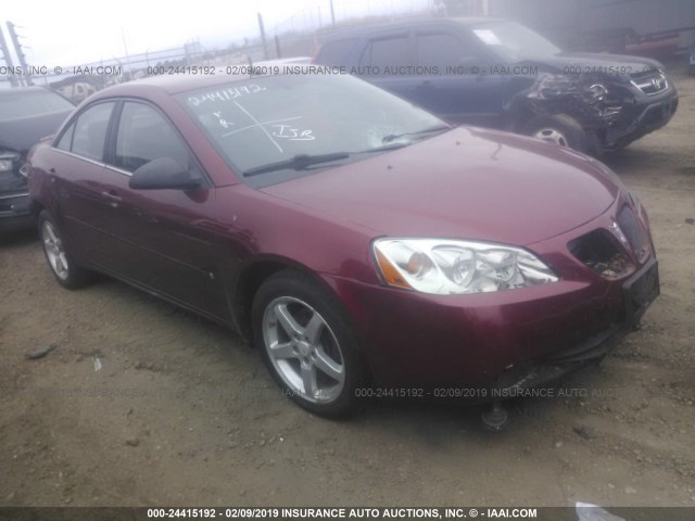 1G2ZG57N584153791 - 2008 PONTIAC G6 SE RED photo 1