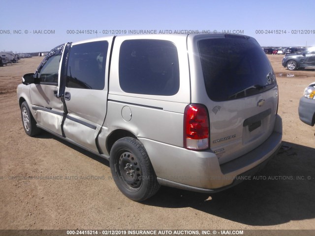 1GNDV23WX8D187287 - 2008 CHEVROLET UPLANDER LS BEIGE photo 3