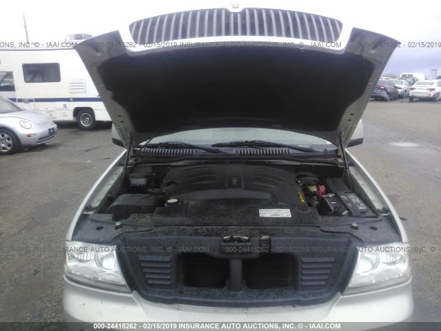 5LMEU78H43ZJ20843 - 2003 LINCOLN AVIATOR 金色 照片 10