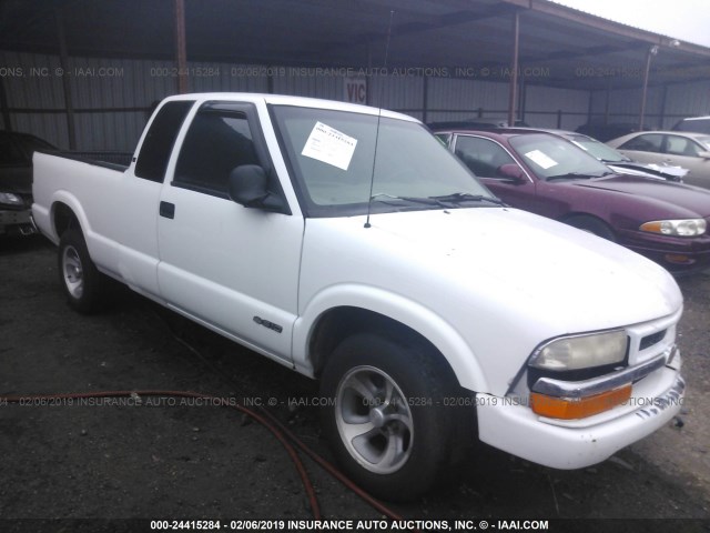 1GCCS1949W8217768 - 1998 CHEVROLET S TRUCK S10 WHITE photo 1