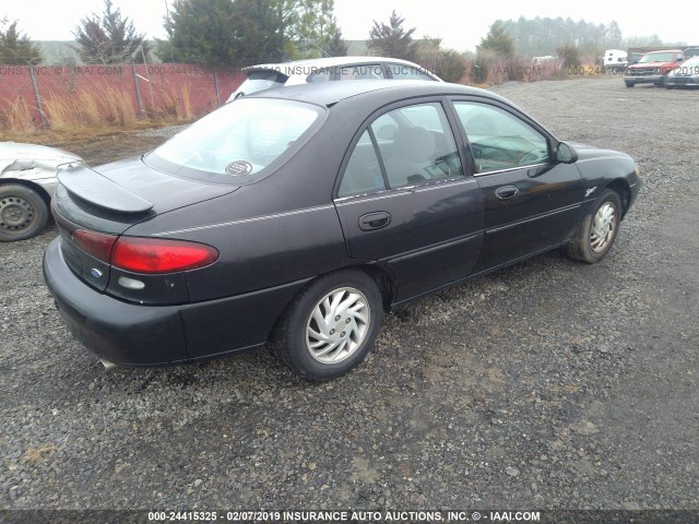 1FALP13P7VW416242 - 1997 FORD ESCORT LX/SPORT BLACK photo 4