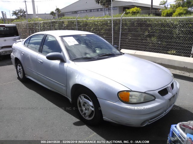 1G2NE52E05M196779 - 2005 PONTIAC GRAND AM SE SILVER photo 1