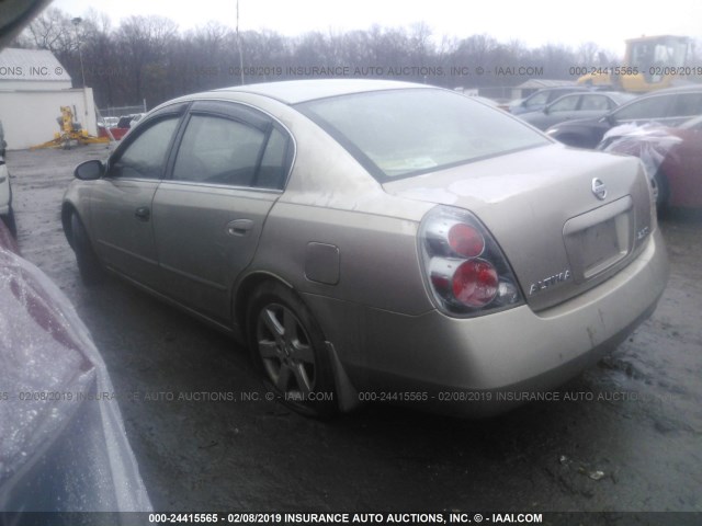 1N4AL11D35N426624 - 2005 NISSAN ALTIMA S/SL GOLD photo 3